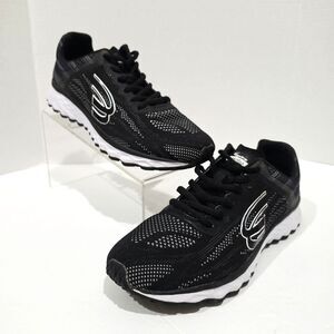 Spira Vento Athletic Running Shoes Women's Size 8 B Black White Style SRVT162